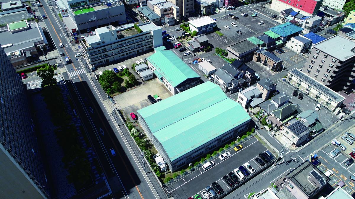 本社・名古屋工場 航空写真