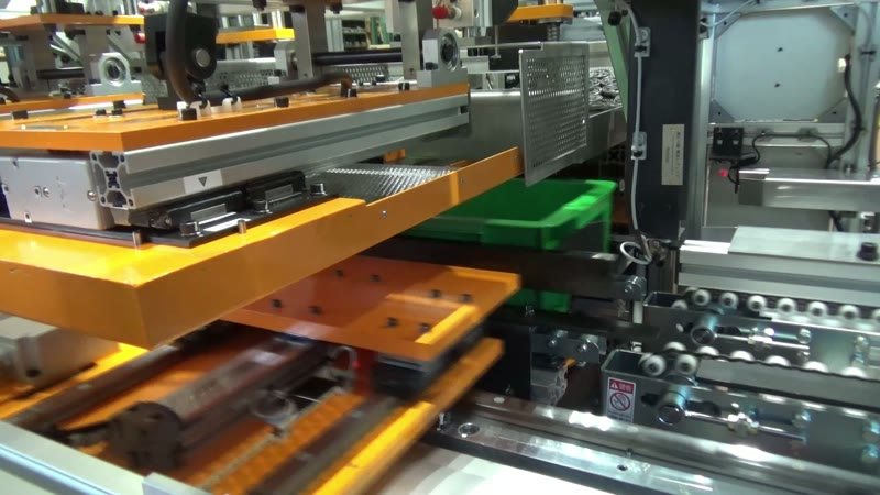 パレタイズ自動化設備の動画